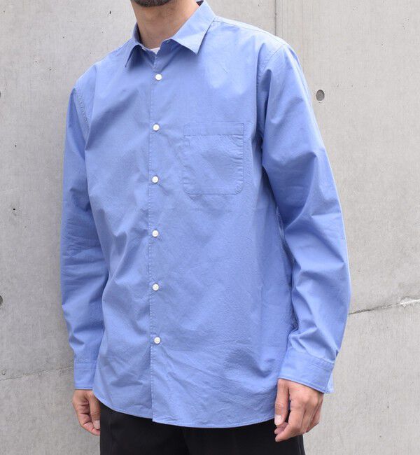 SHIPS any「SHIPS any: ストライプ / ソリッド リラックス レギュラーカラー シャツ 24SS◇」|シャツ・ブラウス|