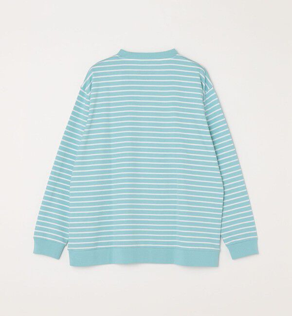 SHIPS any「SHIPS any: ソリッド / ボーダー スウェットライク Tシャツ (ロンT)◇」|Tシャツ・カットソー|