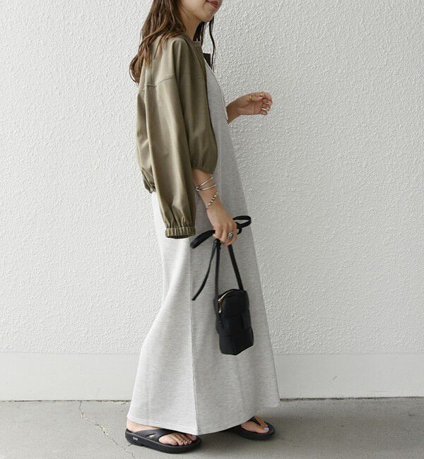 SHIPS any「SHIPS any:〈洗濯機可能〉ワッフル タンク ロング ワンピース」|ワンピース|