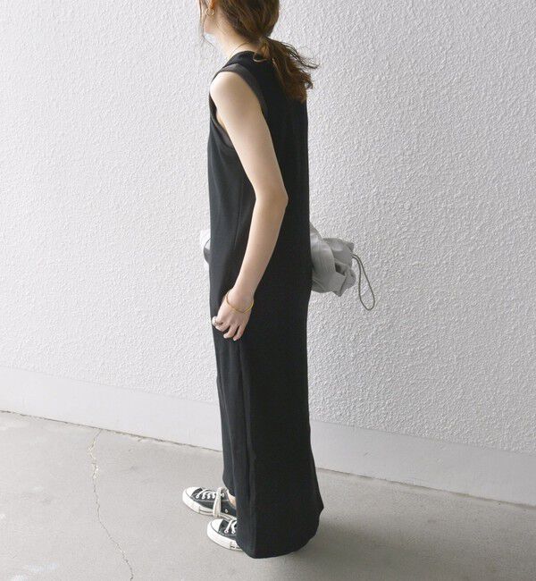 SHIPS any「SHIPS any:〈洗濯機可能〉ワッフル タンク ロング ワンピース」|ワンピース|