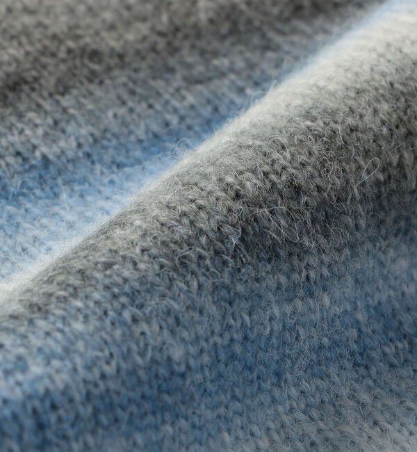 SHIPS any「SHIPS any: 〈手洗い可能〉ランダム グラデーション カラー クルーネック ニット◇」|ニット・セーター|