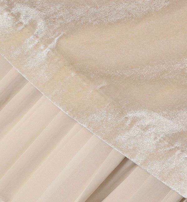 SHIPS for women「プリーツ コンビ クラッシュ スカート ◇」|スカート|