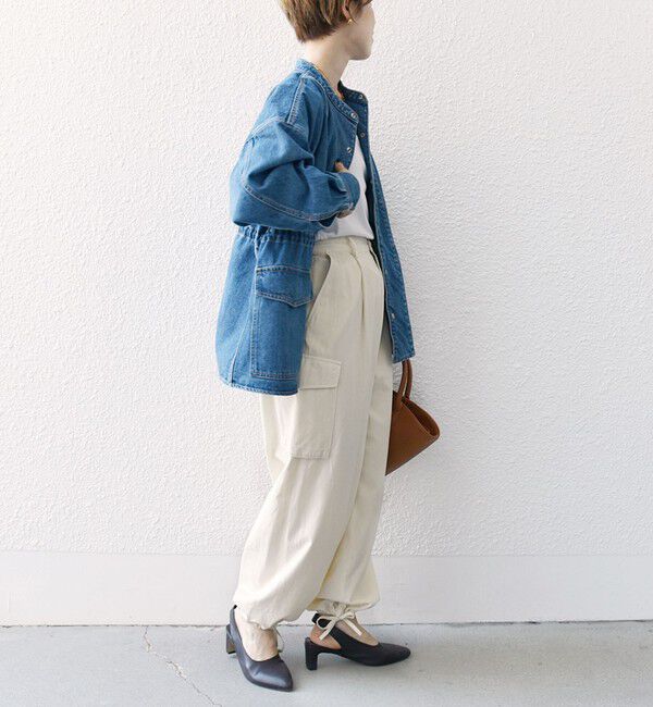 SHIPS any「SHIPS any: デニム ワーク ジャケット［SHIPS any DENIM］」|デニムジャケット|