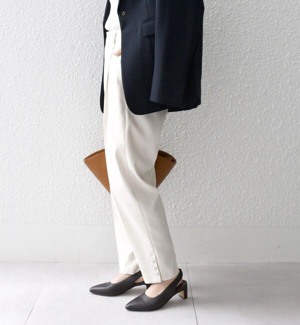 SHIPS any「SHIPS any: ドライツイル テーパード パンツ［NAVY BLUE］」|その他|