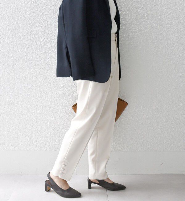 SHIPS any「SHIPS any: ドライツイル テーパード パンツ［NAVY BLUE］」|その他|