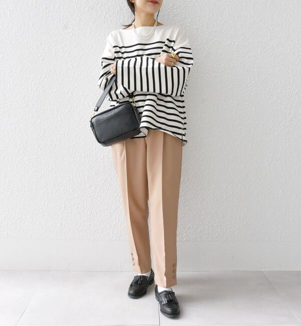 SHIPS any「SHIPS any: ドライツイル テーパード パンツ［NAVY BLUE］」|その他|