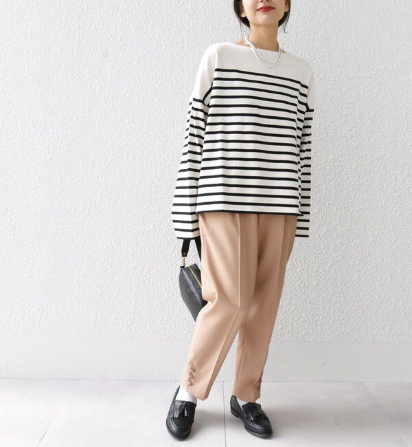 SHIPS any「SHIPS any: ドライツイル テーパード パンツ［NAVY BLUE］」|その他|