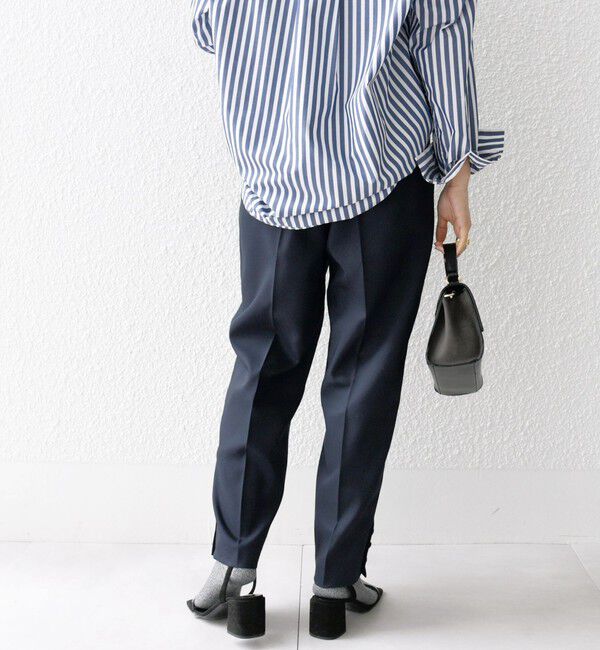 SHIPS any「SHIPS any: ドライツイル テーパード パンツ［NAVY BLUE］」|その他|