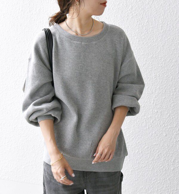 SHIPS any「SHIPS any:〈手洗い可能〉サカリバ ボリューム スリーブ ビッグ プルオーバー」|Tシャツ・カットソー|