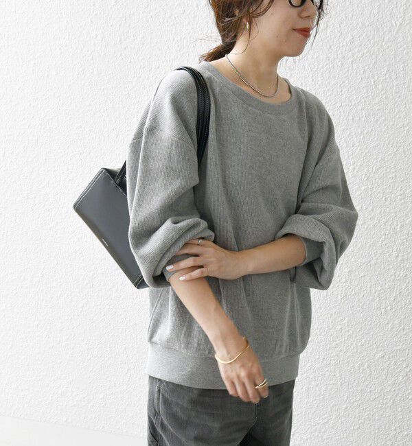 SHIPS any「SHIPS any:〈手洗い可能〉サカリバ ボリューム スリーブ ビッグ プルオーバー」|Tシャツ・カットソー|