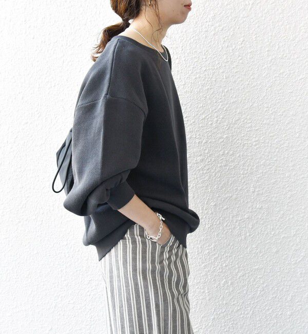 SHIPS any「SHIPS any:〈手洗い可能〉サカリバ ボリューム スリーブ ビッグ プルオーバー」|Tシャツ・カットソー|