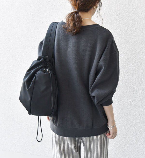 SHIPS any「SHIPS any:〈手洗い可能〉サカリバ ボリューム スリーブ ビッグ プルオーバー」|Tシャツ・カットソー|