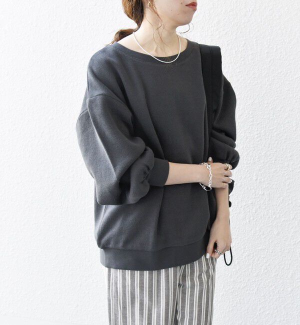 SHIPS any「SHIPS any:〈手洗い可能〉サカリバ ボリューム スリーブ ビッグ プルオーバー」|Tシャツ・カットソー|