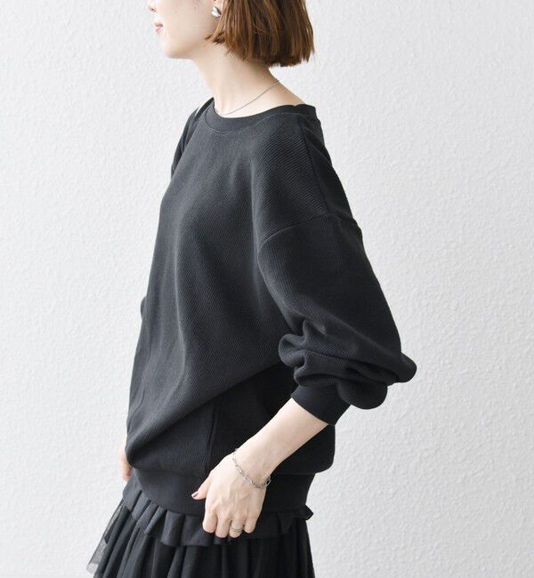 SHIPS any「SHIPS any:〈手洗い可能〉サカリバ ボリューム スリーブ ビッグ プルオーバー」|Tシャツ・カットソー|