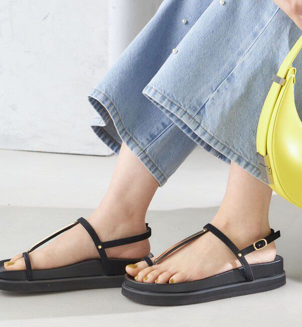 SHIPS for women「Tストラップ サンダル」|サンダル|