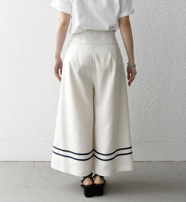 SHIPS any「SHIPS any:〈洗濯機可能〉マリン ガウチョ ワイド パンツ」|その他|