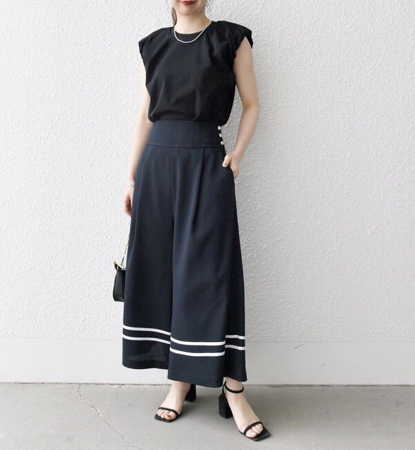 SHIPS any「SHIPS any:〈洗濯機可能〉マリン ガウチョ ワイド パンツ」|その他|