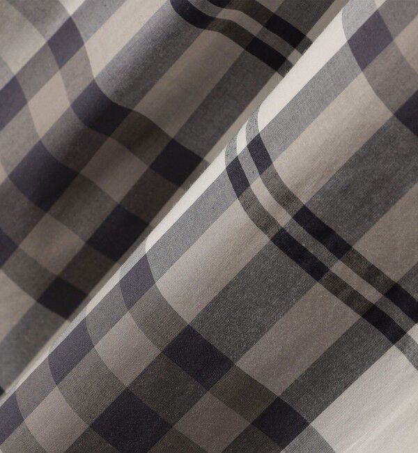 SHIPS for women「SHIPS Primary Navy Label:〈手洗い可能〉ビッグ チェック Aライン スカート」|スカート|