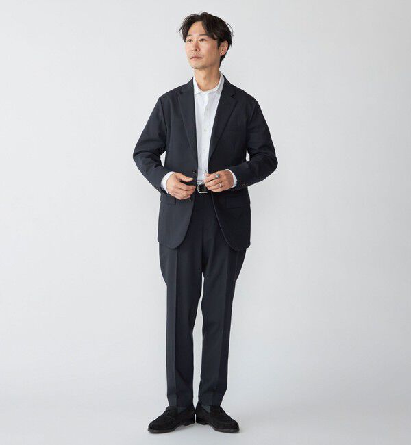 SHIPS「SHIPS: セミワイド スムース テックス ブロードシャツ」|シャツ・ブラウス|