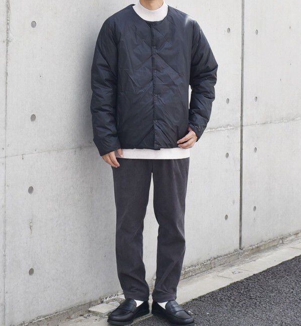 SHIPS any「【SHIPS any別注】TAION: 〈手洗い可能〉リバーシブル ナイロン インナー ダウン カーディガン◇」|ダウン|