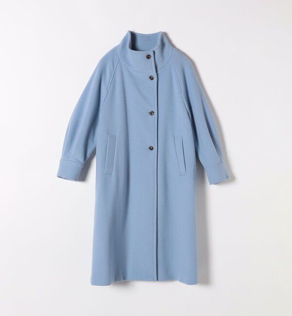 SHIPS any「SHIPS any: ノンミュールジングウール スタンドネック ロング コート」|その他|