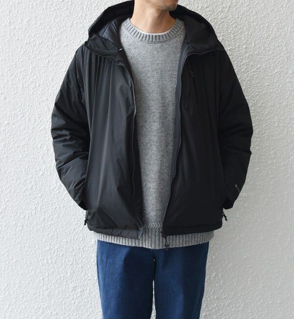 SHIPS any「【WEB限定】SHIPS any: 〈撥水 / 防風等〉多機能 ダウン フード ブルゾン 24FW◇」|ダウン|