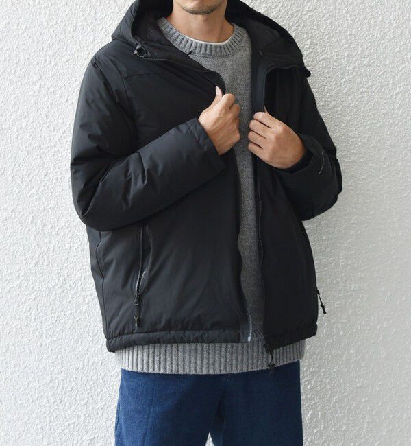 SHIPS any「【WEB限定】SHIPS any: 〈撥水 / 防風等〉多機能 ダウン フード ブルゾン 24FW◇」|ダウン|
