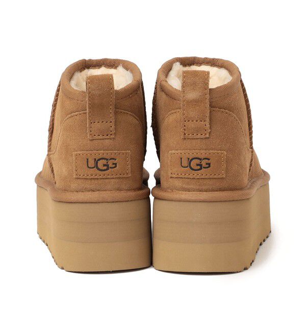 SHIPS for women「UGG:CLASSIC ULTRA MINI PLATFORM」|ショートブーツ|