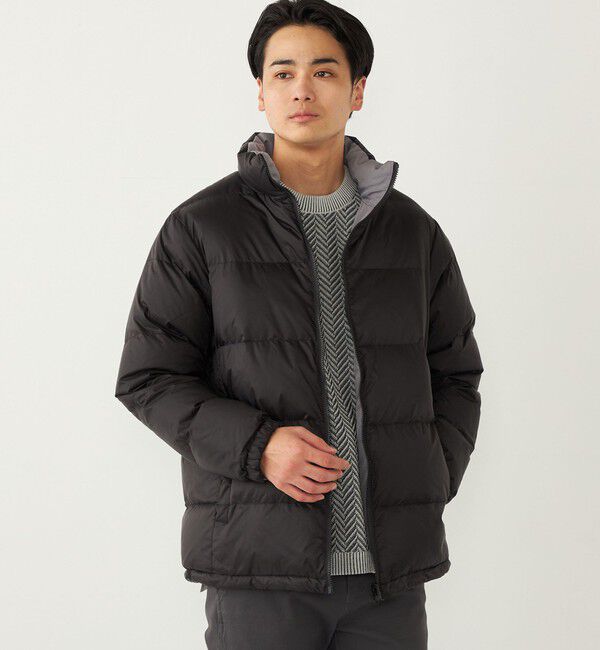 SHIPS Colors 「SHIPS Colors:リバーシブル スタンドカラー ダウン ジャケット」|ダウン|