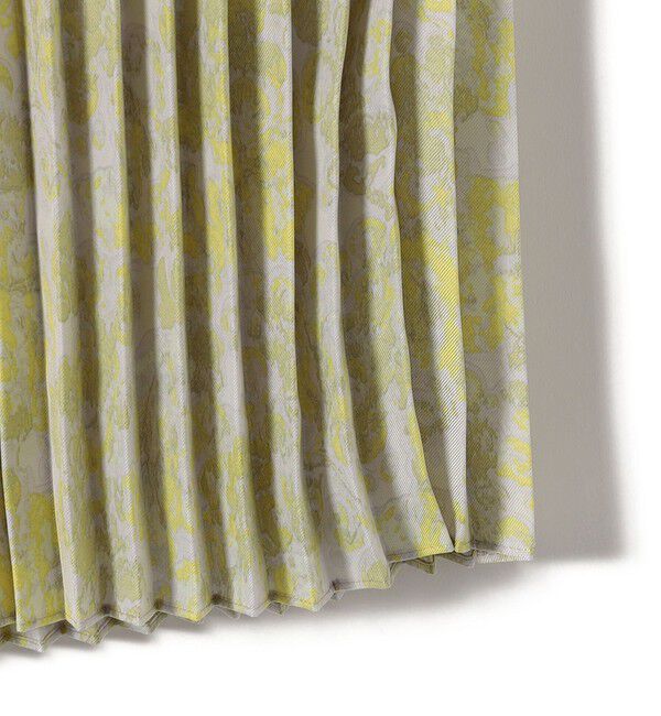 SHIPS for women「SHIPS Primary Navy Label:グログラン ベルト プリーツ スカート」|スカート|