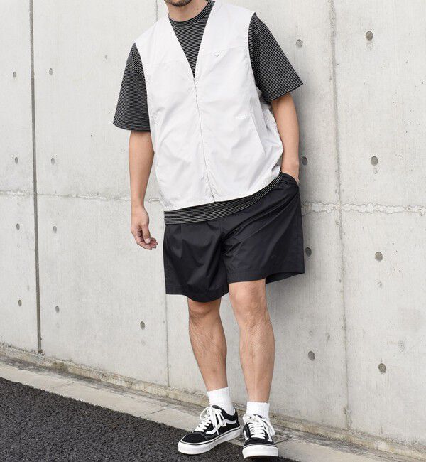 SHIPS any「SHIPS any:〈撥水加工〉DICROS スピンドル ゲーム ベスト(セットアップ対応)◇」|ダウンベスト・ベスト|