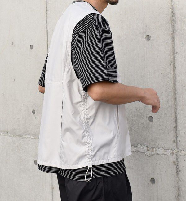 SHIPS any「SHIPS any:〈撥水加工〉DICROS スピンドル ゲーム ベスト(セットアップ対応)◇」|ダウンベスト・ベスト|