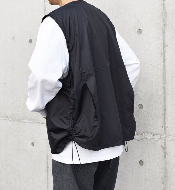 SHIPS any「SHIPS any:〈撥水加工〉DICROS スピンドル ゲーム ベスト(セットアップ対応)◇」|ダウンベスト・ベスト|