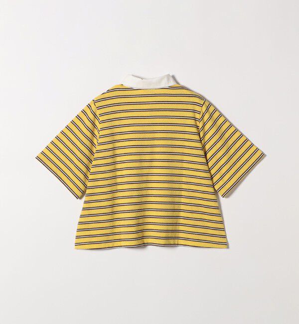 SHIPS any「SHIPS any:〈洗濯機可能〉パイル ボーダー ラガーTEE」|Tシャツ・カットソー|