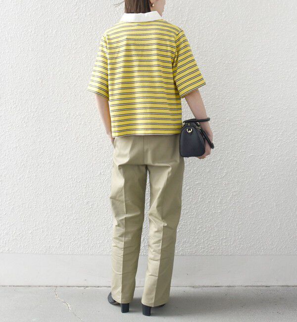 SHIPS any「SHIPS any:〈洗濯機可能〉パイル ボーダー ラガーTEE」|Tシャツ・カットソー|