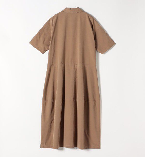 SHIPS any「SHIPS any:〈洗濯機可能〉タイプライター ボリューム シャツ ワンピース」|ワンピース|