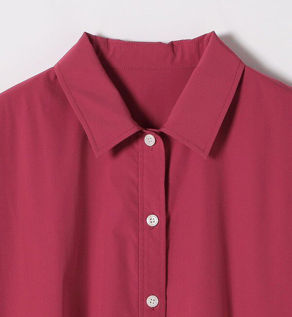 SHIPS any「SHIPS any:〈洗濯機可能〉タイプライター ボリューム シャツ ワンピース」|ワンピース|