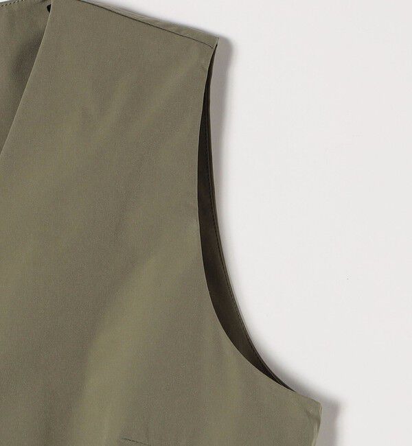 SHIPS any「SHIPS any:〈洗濯機可能〉タイプライター ジレ レイヤードデザイン ワンピース」|ワンピース|