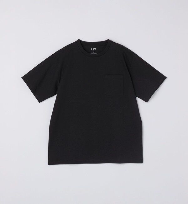 SHIPS Colors 「SHIPS Colors:〈接触冷感〉シルケット コットン クルーネック TEE◇」|Tシャツ・カットソー|