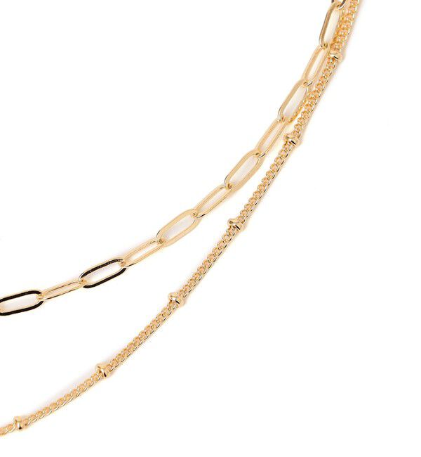 SHIPS for women「レイヤード チェーン ネックレス」|ネックレス|