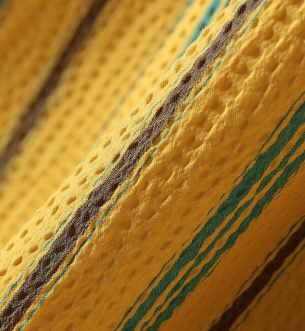 SHIPS any「SHIPS any:〈洗濯機可能〉ミニサッカー スクエアネック フレア ワンピース」|ワンピース|