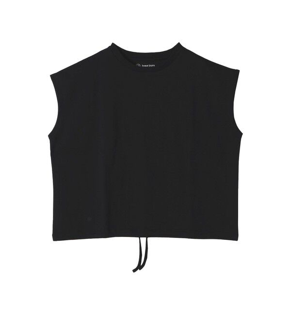 SHIPS any「SHIPS any:〈接触冷感/汗染み防止加工/洗濯機可能〉ドロスト フレンチスリーブ TEE」|Tシャツ・カットソー|