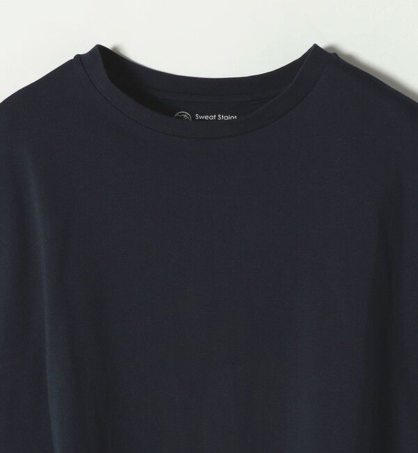 SHIPS any「SHIPS any:〈接触冷感/汗染み防止加工/洗濯機可能〉ドロスト フレンチスリーブ TEE」|Tシャツ・カットソー|