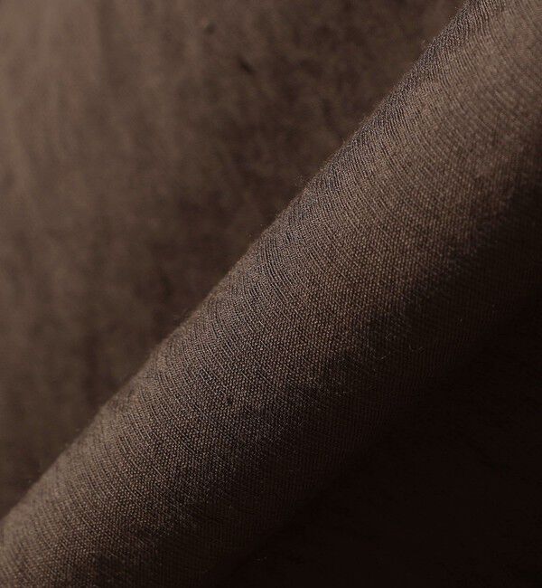 quaranciel「quaranciel:〈手洗い可能〉フレア ハーフスリーブ バンドカラー スキッパー シャツ」|シャツ・ブラウス|