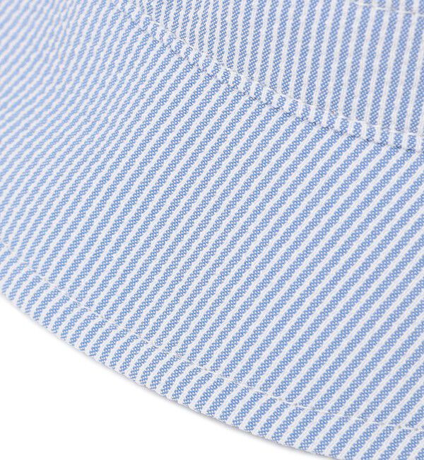 SHIPS KIDS「SHIPS KIDS:〈UVカット〉ベビー ストライプ ハット」|ハット|