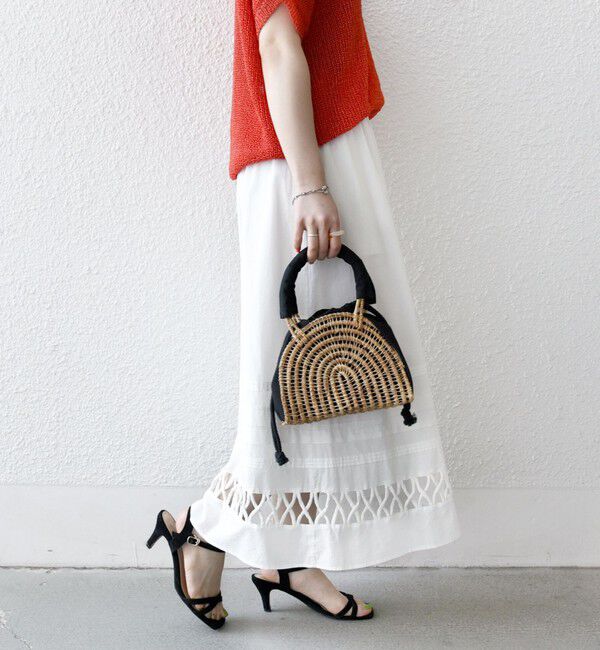 SHIPS any「SHIPS any:〈手洗い可能〉ロープ デザイン ギャザー フレア スカート」|スカート|