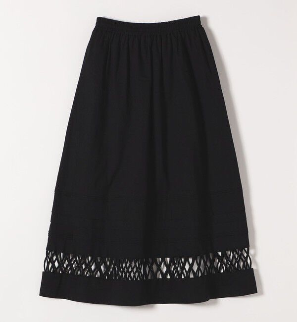 SHIPS any「SHIPS any:〈手洗い可能〉ロープ デザイン ギャザー フレア スカート」|スカート|