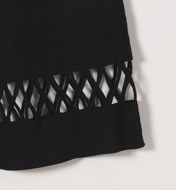 SHIPS any「SHIPS any:〈手洗い可能〉ロープ デザイン ギャザー フレア スカート」|スカート|