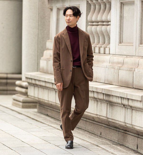 SHIPS「SHIPS:〈手洗い可能〉HANDFRAME 16ゲージ タートルネック プルオーバー ニット」|ニット・セーター|