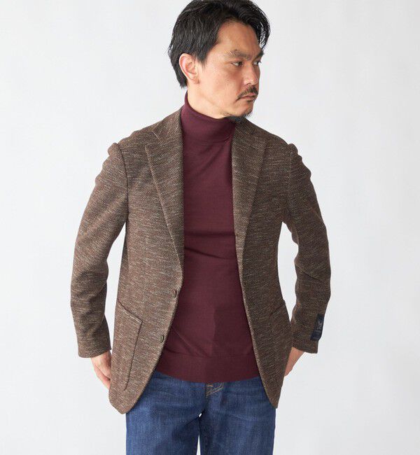 SHIPS「SHIPS:〈手洗い可能〉HANDFRAME 16ゲージ タートルネック プルオーバー ニット」|ニット・セーター|